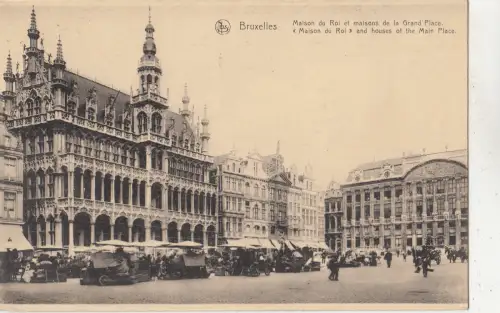 BF32563 maison du roi et maisons de la gra bruxelles belgium front/back image
