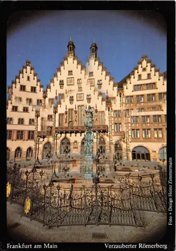 B47012 Franckfurt am Main Verzauberter Romerberg Deutschland