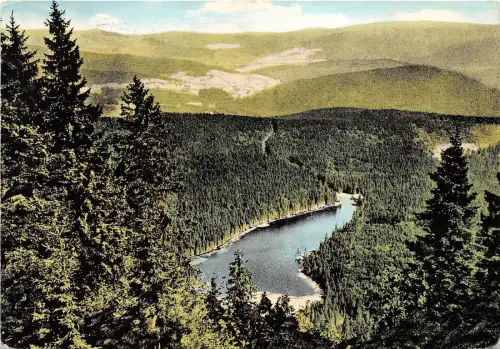 B54799 Blick auf Arbersee germany