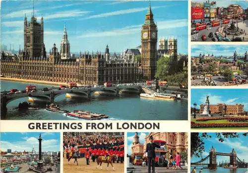 B87236 london ship bateax multi views uk
