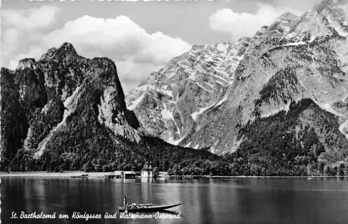B38112 St Bartholoma am Königsee und Watemann Ostwand Deutschland