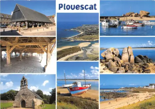 B51843 Plouescat Schiffsbateaux Frankreich