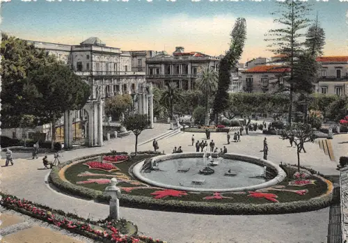 BR9722 Catania Villa Bellini Vasca del Cigni italy