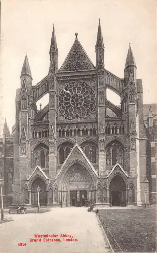 BR65200 westminster abbey grand entry london uk