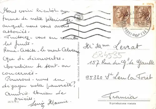 BR4535 La Verna Italien