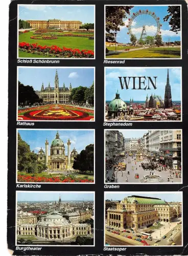 B32053 Wien Mehrfachansichten Österreich