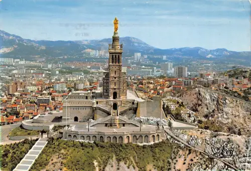 BT5718 Basilique de Niotre damde de la garde Marseille Frankreich