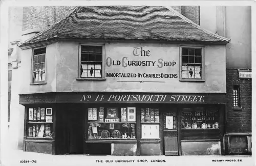 BR81182 the old curiosity shop london real photo uk