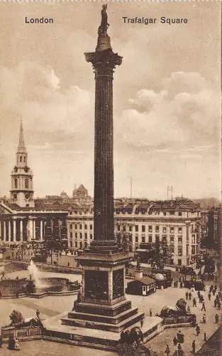 BR61124 trafalgar square london uk