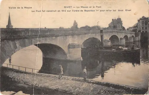 BF5116 givet la meuse et le pont le pont france Frankreich