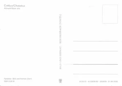 BG12663 altmarkt car voiture auto cottbus germany