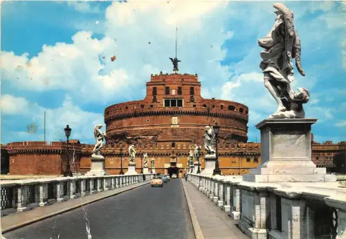 B66232 Italia Roma Ponte e Castel S Angelo italy