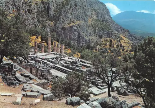 B47821 Delhi Tempel von Appolo Griechenland