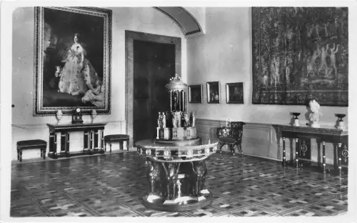 B4523 Spanien Madrid Palacio Real Salon de paso Front/Back Scan