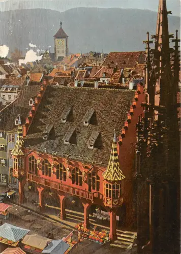 BR10848 Freiburg i Br Blick vom Münster Deutschland