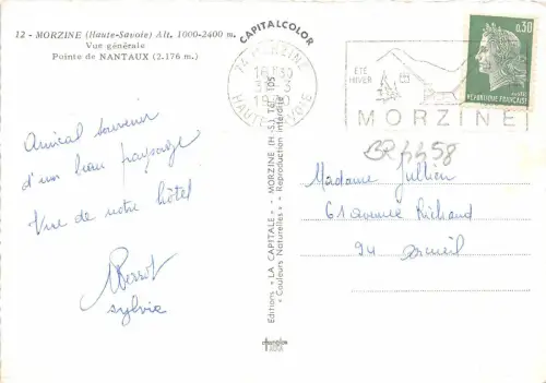 BR4458 Morzine vue generale france