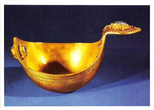 BF39019 Ivan der Schreckliche trinkt Kelch Kunst Postkarte