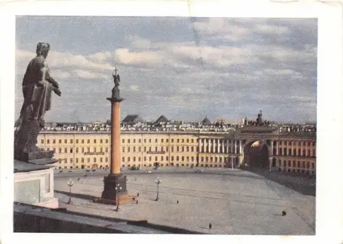 B84026 Palastplatz Leningrad Russland