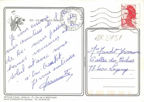 BR3751 Ile de re france