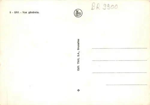 BR9900 Spa vue generale belgium