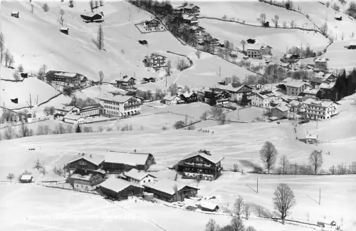 B48054 Saalbach - Hinterglemm Skidorf Österreich