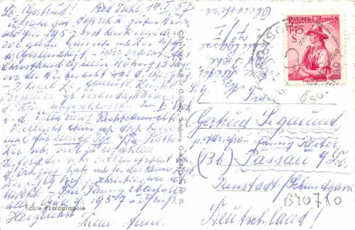 B40710 Dachstein Seilbahn ei Oertraun Österreich