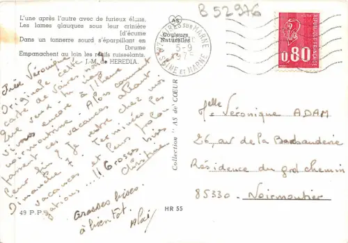 B52976 la mer das Meer Frankreich