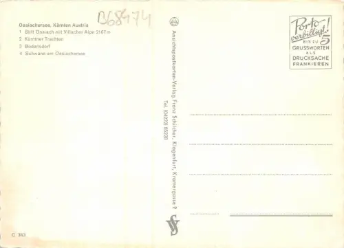 B68474 Österreich Ossiachersee Kärnten Multiviews