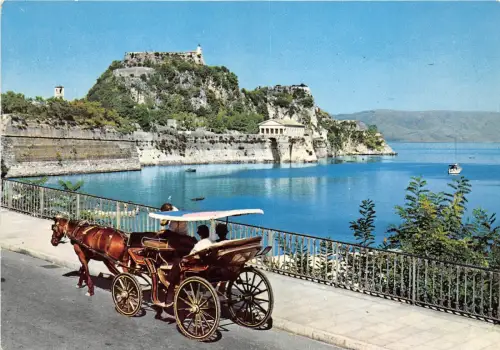 BR6349 Korfu Le vieux chateau Griechenland