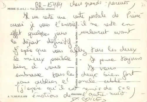 BR15414 vue generale aerienne Prise France