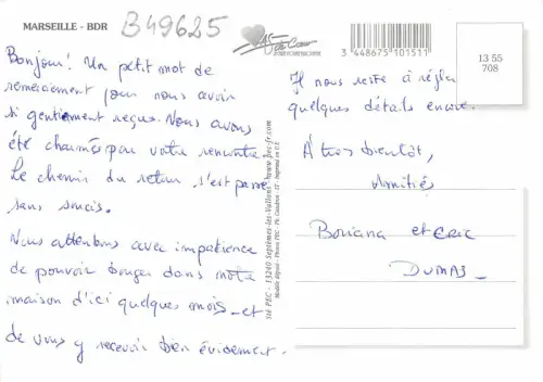 B49625 Marseille Multi Vues Frankreich