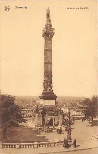 B4413 Belgien Bruxelles Colonne du Congres Front/Back Scan
