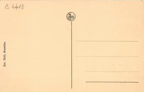 B4413 Belgien Bruxelles Colonne du Congres Front/Back Scan