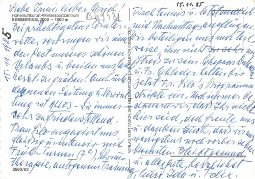 B69481 Österreich Semmering Multiviews