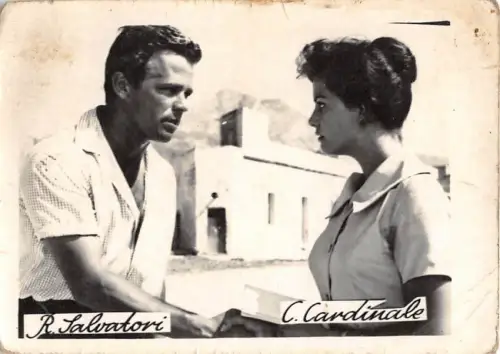 BC43231 R Salvatori C Cardinale Schauspieler Schauspieler vrais Foto Echtfoto 9x7cm