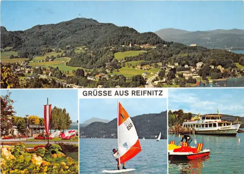 B32035 Ferien und Badeort Reinitz am Worther See Österreich