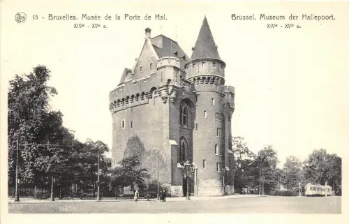 B4029 Belgien Bruxelles Musee de la Porte de Front/Back Scan