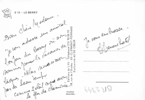 BR2344 France Le Berry multi vues