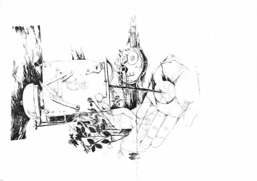 BF39047 Chiromantik Leontin Plosca Gemälde Kunst Postkarte