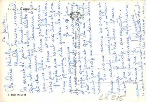 BR515 France Ile de Giens multi vues