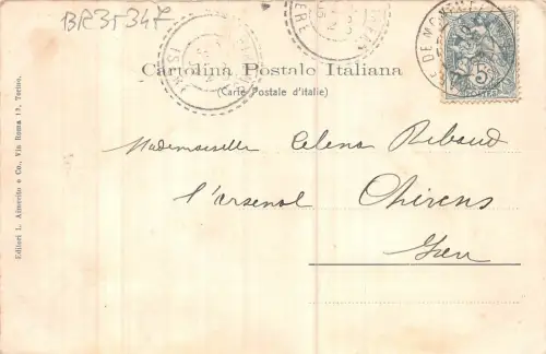 Br35347 Torino Piazza Carlo Alberto Italien