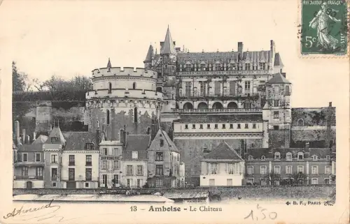 BF5103 le chateau amboise france Frankreich 1