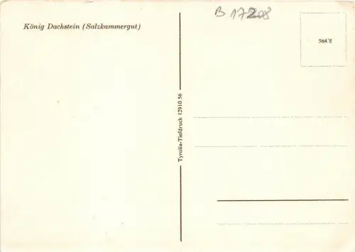 B17208 König Dachstein Österreich
