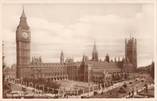 uk20591 westminster abbey and the house of parliament london echtfoto uk