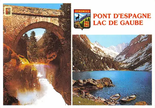 B50802 Le Pont d`Espagne Cauterets Frankreich