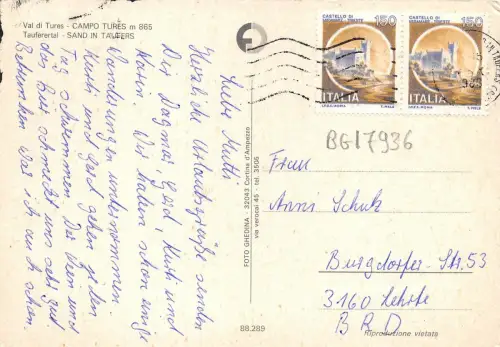 BG17936 Val d tures Camping Tauferertalsand in Taufers Italien