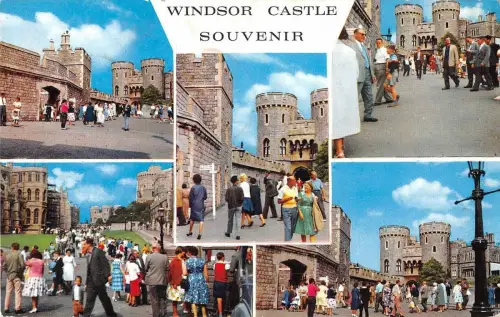 BR78020 Windsor Castle Souvenir UK 14x9cm