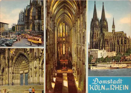 B47321 Köln am Rhein Dom Innenansicht germany