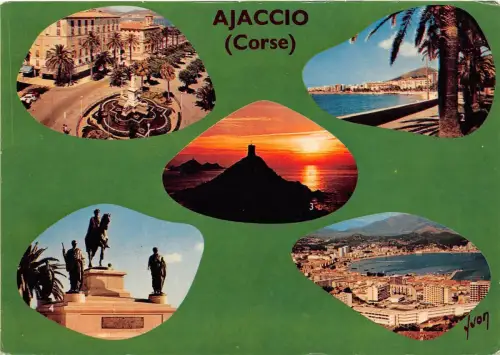 B53544 Ajaccio Corse multi vues france