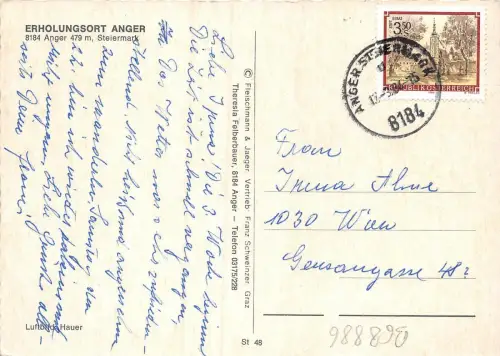 B68886 Erholungsort Anger Österreich